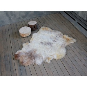 овчина (светло-серая) длинный ворс 110*80 см