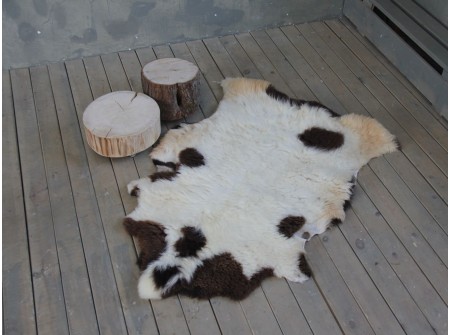 овчина (молочная) с прямым ворсом 117 х 70 см.